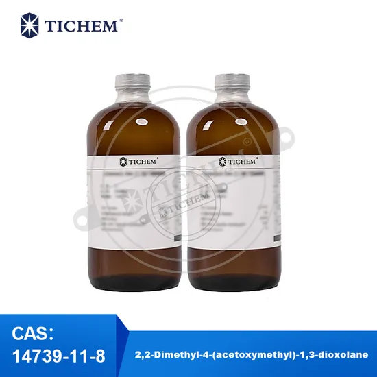 1L/25L/2, 2-Dimetil-4- (asetoksimetil) -1, 3-Dioksolana CAS: 14739-11-8
